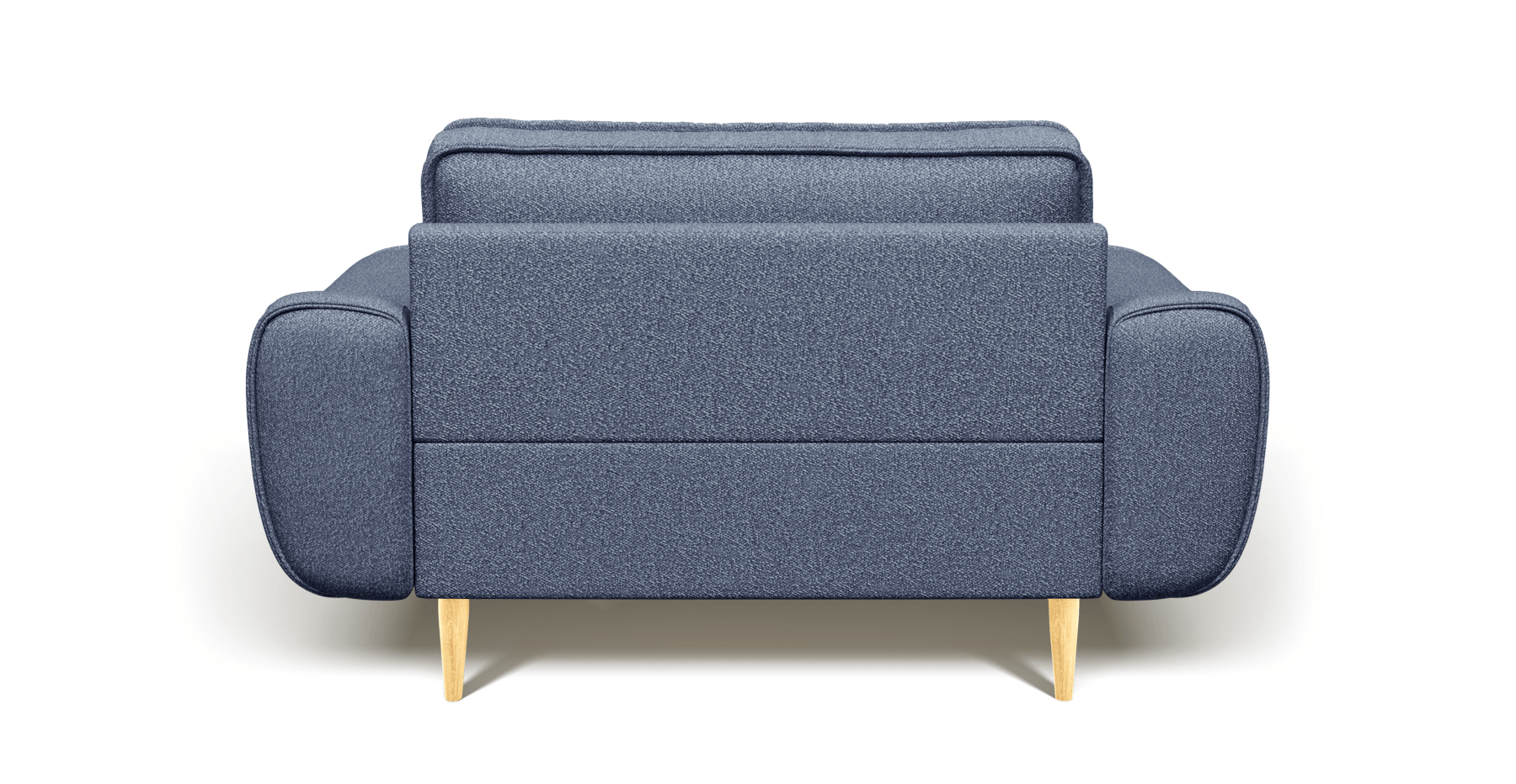 Klem Loveseat Ahşap Ayak - Bukle