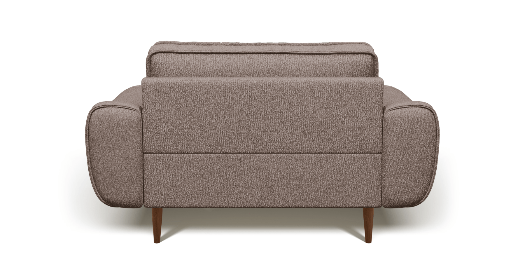 Klem Loveseat Ahşap Ayak - Bukle