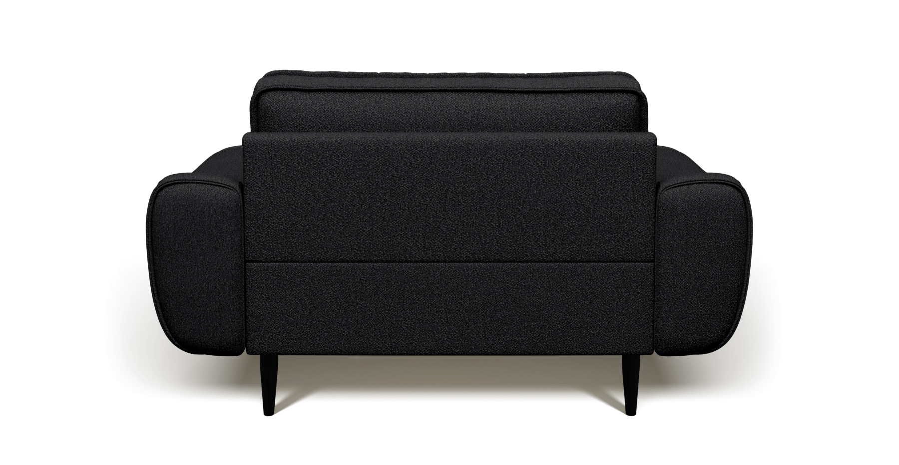 Klem Loveseat Ahşap Ayak - Bukle