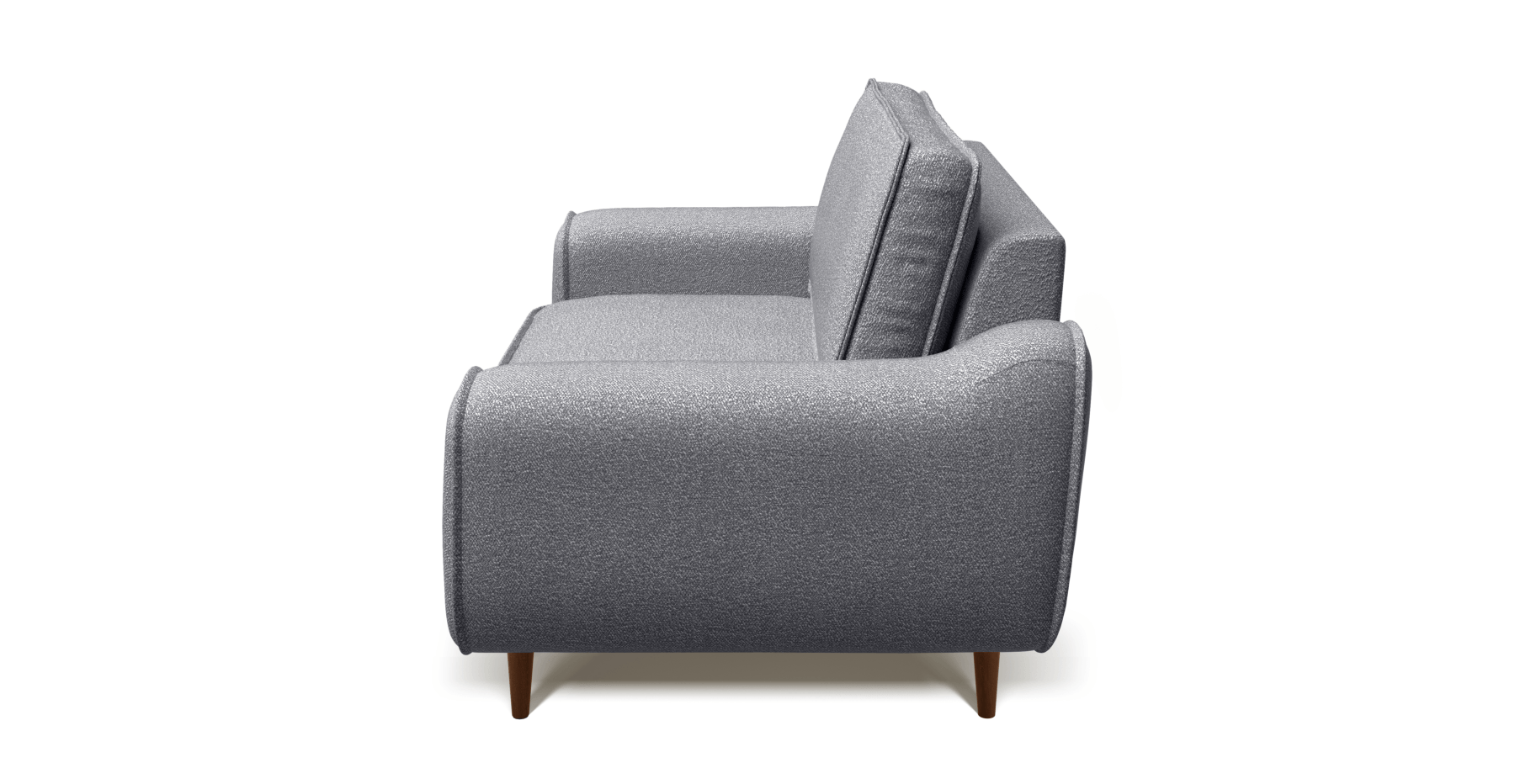 Klem Loveseat Ahşap Ayak - Bukle