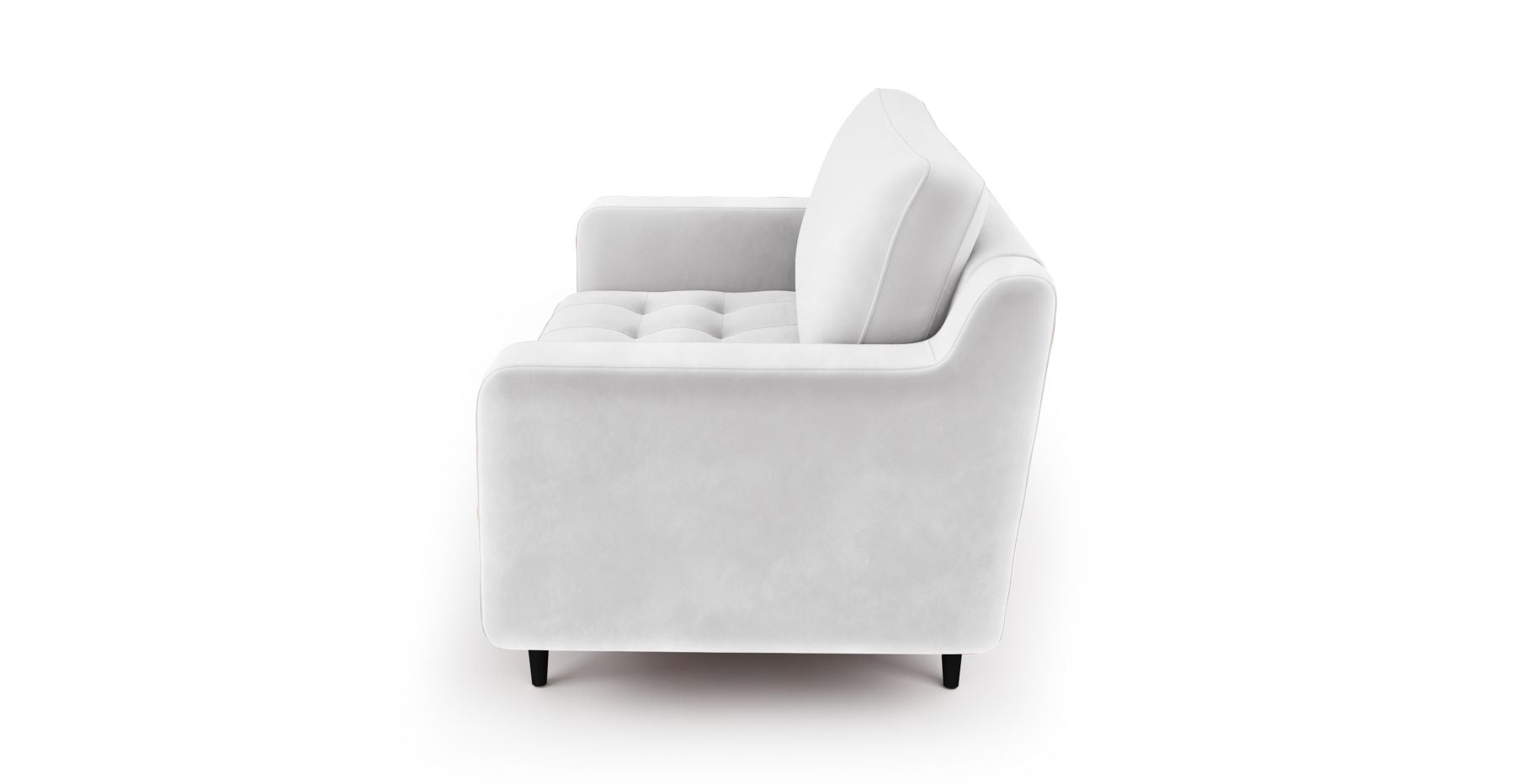 Modsy Loveseat Ahşap Ayak - Kadife