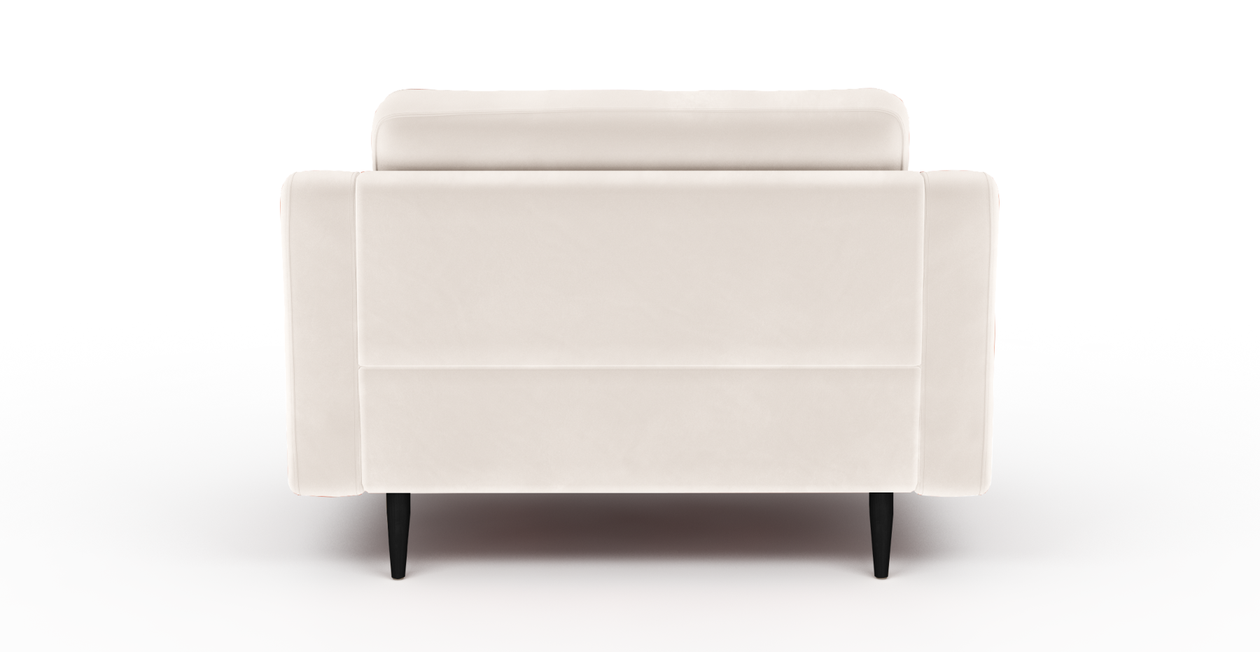 Modsy Loveseat Ahşap Ayak - Kadife