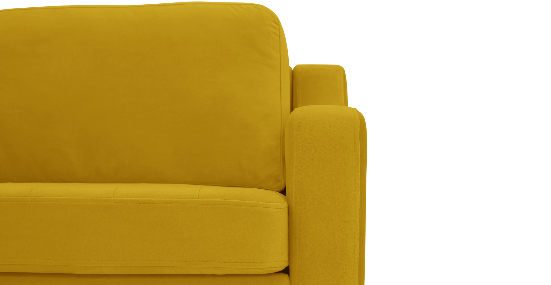 Modsy Loveseat Ahşap Ayak - Kadife