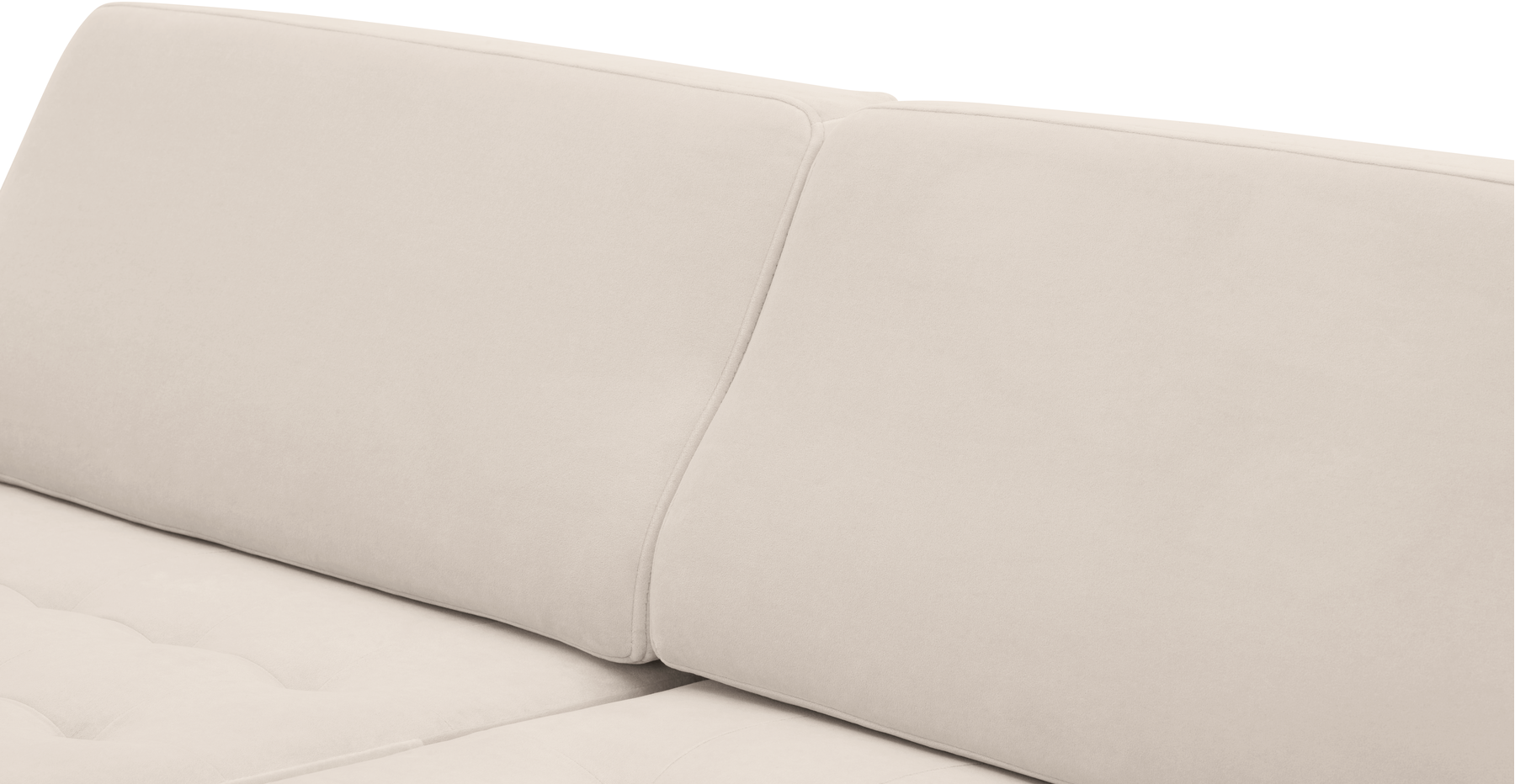 Modsy Loveseat Ahşap Ayak - Kadife