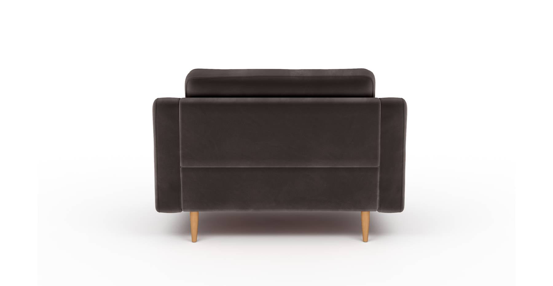 Modsy Loveseat Ahşap Ayak - Kadife